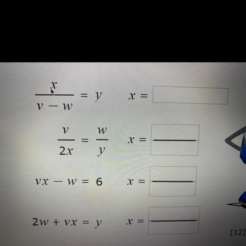 REARRANGE EQUATIONS PLEASE HELP ITS DUE IN TOMORROW-example-1