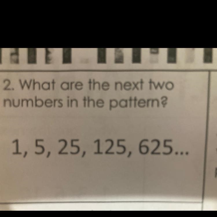 What are the next two numbers in the pattern?-example-1