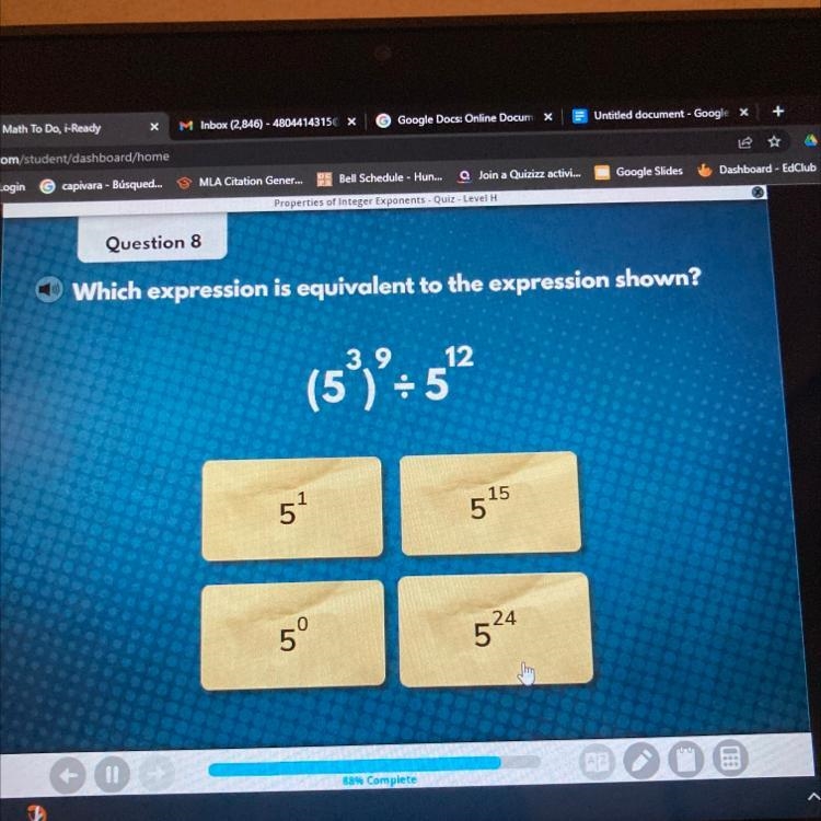 The equivalent expression to the expression shown-example-1