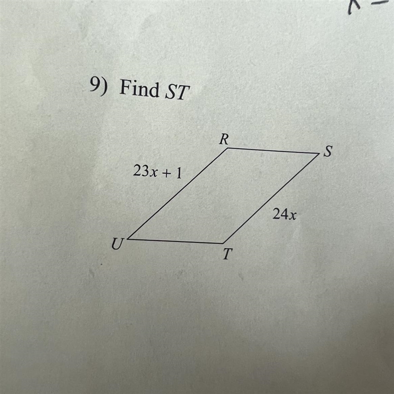 9) Find ST geometry-example-1