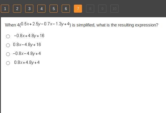 When is simplified, what is the resulting expression?-example-1