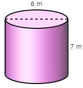 What is the volume of this cylinder? Figure not drawn to scale ​Use ≈ 3.14 and round-example-1