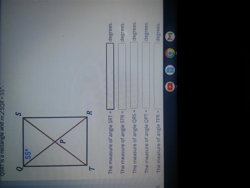 Does anybody understand this? QSRT is a Rectangle and SQR=55-example-1