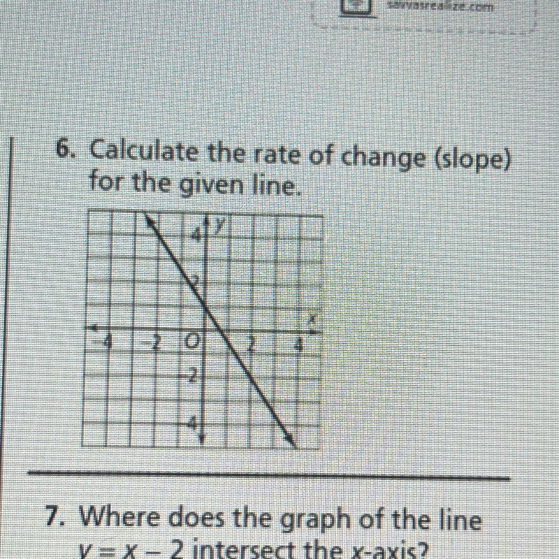 Calculate the rate of change (slope) for the given line. 20 2 о-example-1