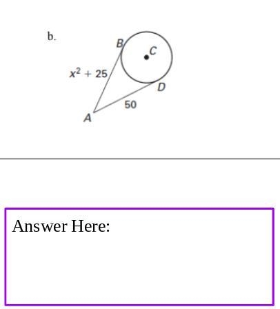 Find the value of x in each circle. Show your work to justify your answer.-example-1