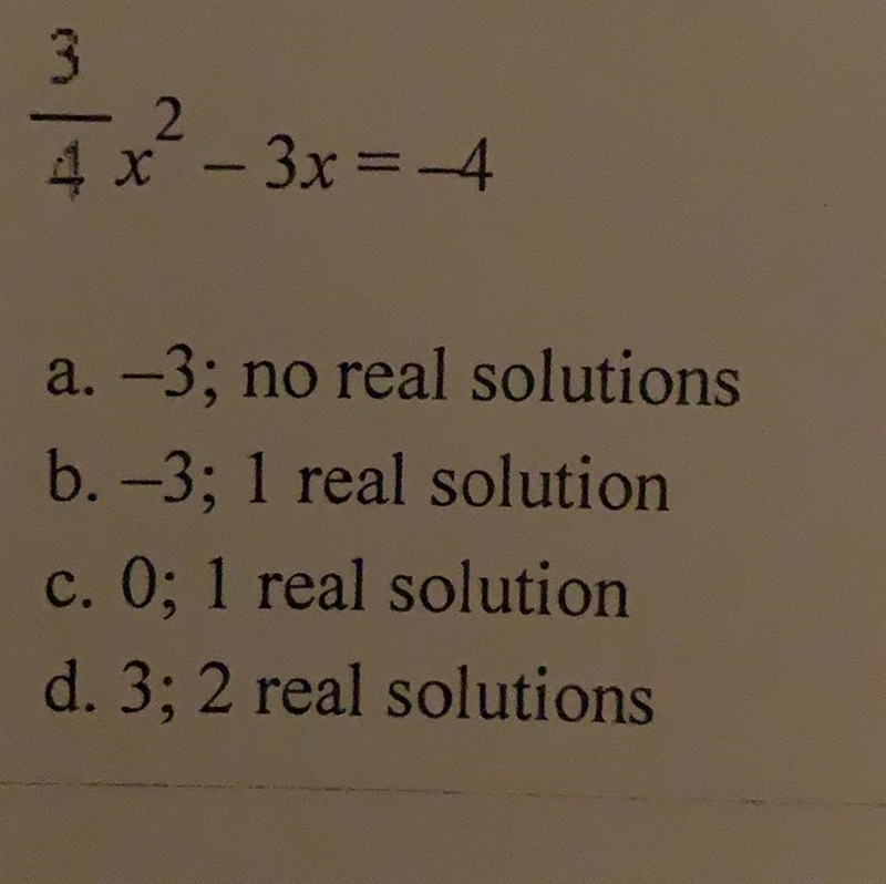 Solve the discriminant-example-1