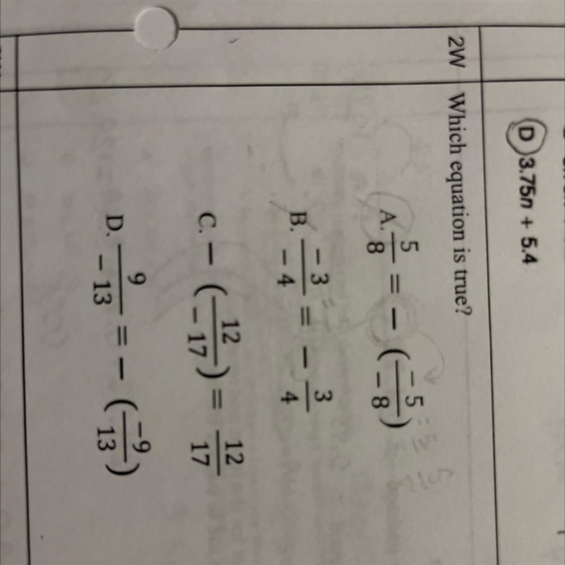 Which equation is true?-example-1