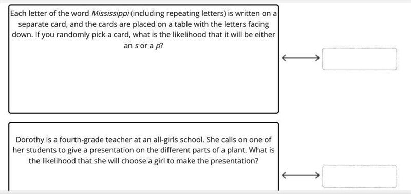 Drag the tiles to the correct boxes to complete the pairs.Match the events described-example-3