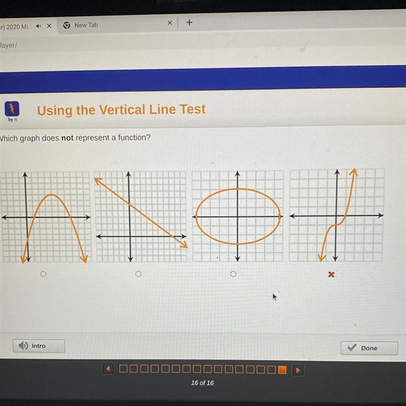 Which graph does not represent a function?-example-1