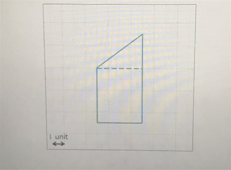 Area of the rectangle: __ square units.Area of the triangle: __ square units.Area-example-1