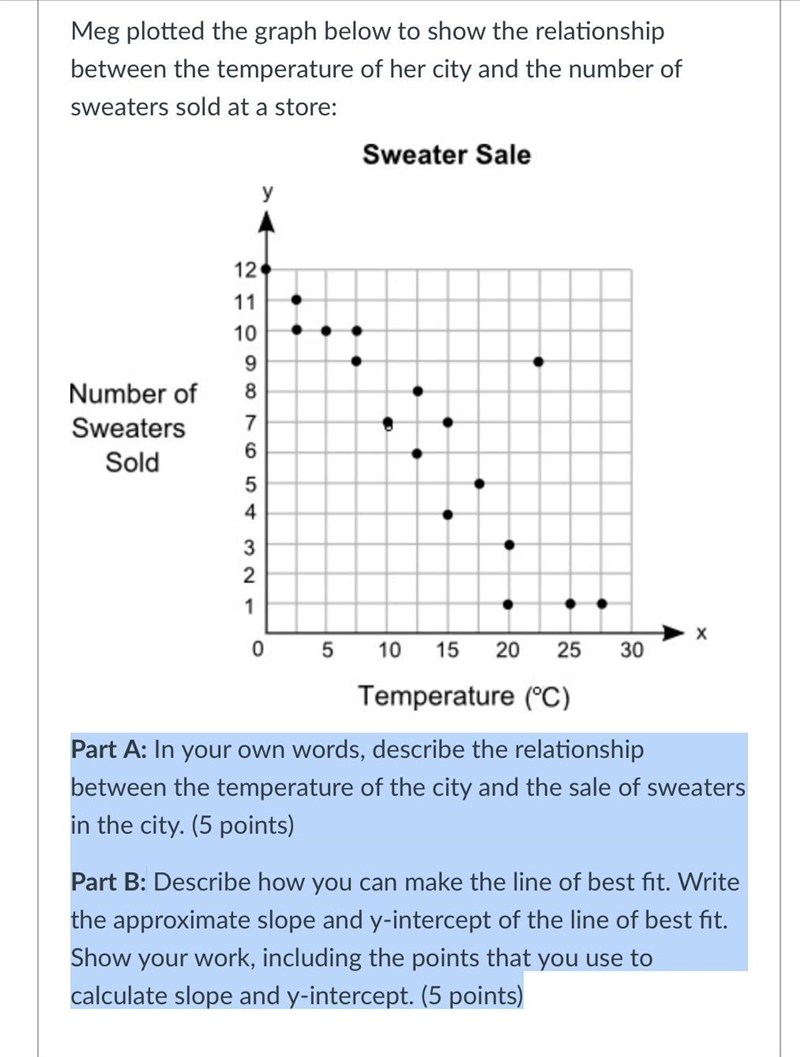 Part A: In your own words, describe the relationship between the temperature of the-example-1