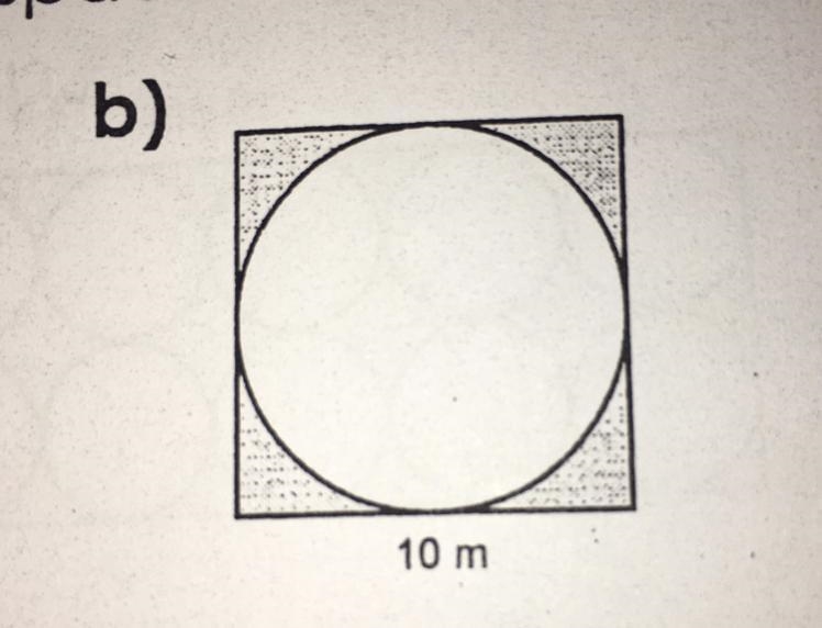 Last question i have to ask ‘calculate the area of the shaded space’ please and thank-example-1