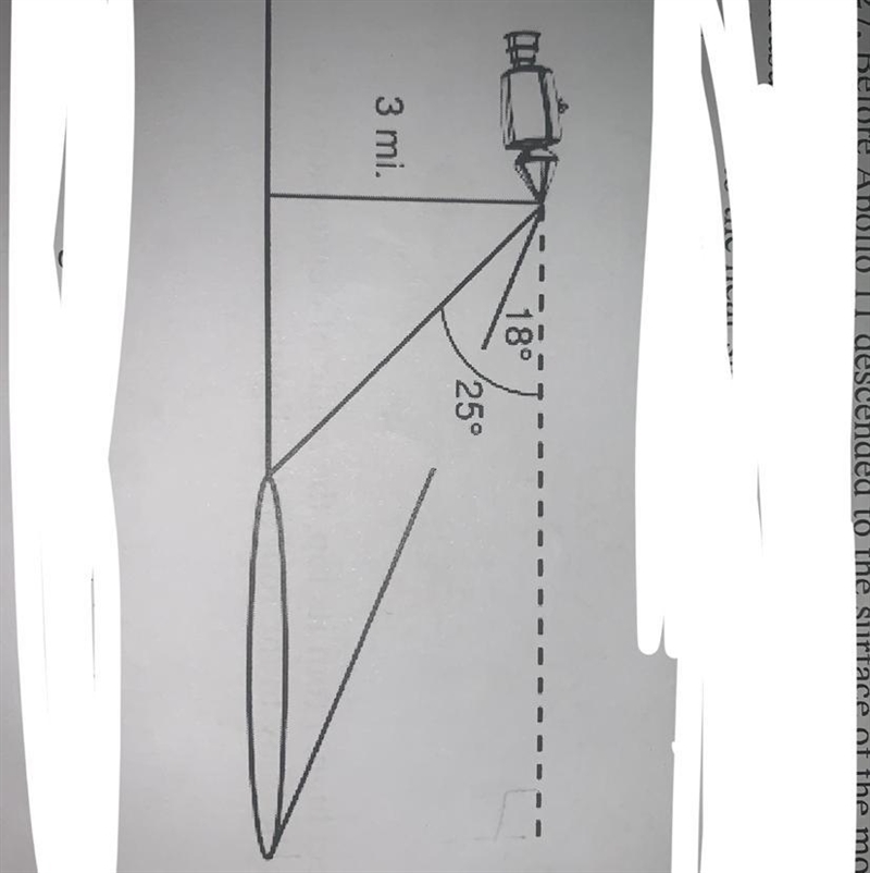 ‼️‼️⚠️⛔️GEOMETRY please help soon due in an hour‼️‼️⚠️ Before Apollo 11 descended-example-1