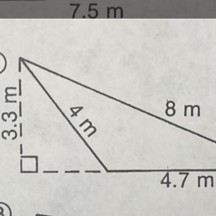 What’s the area and the perimeter and of the triangle?-example-1