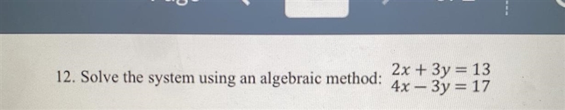 I need help solving this please! Do I use substitution? Not sure how to solve?-example-1