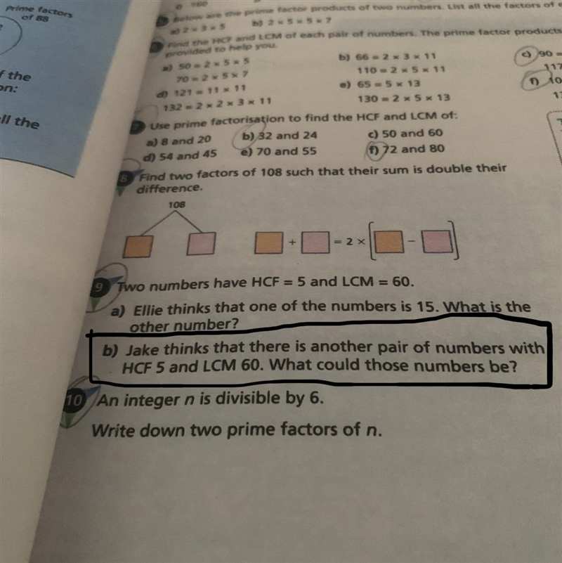 The numbers that have hcf= 5 and lcm= 60 other than 20 and 15-example-1