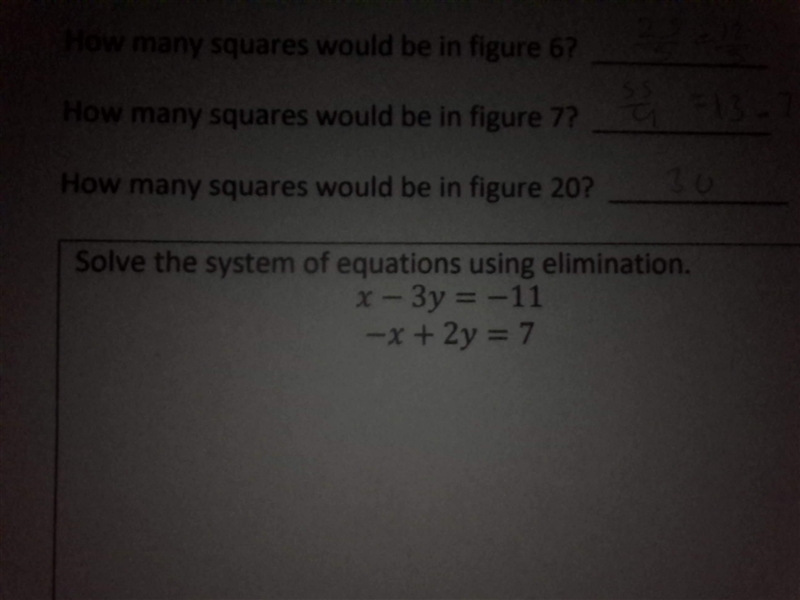 Help! I need help! - solve the system using elimination....-example-1