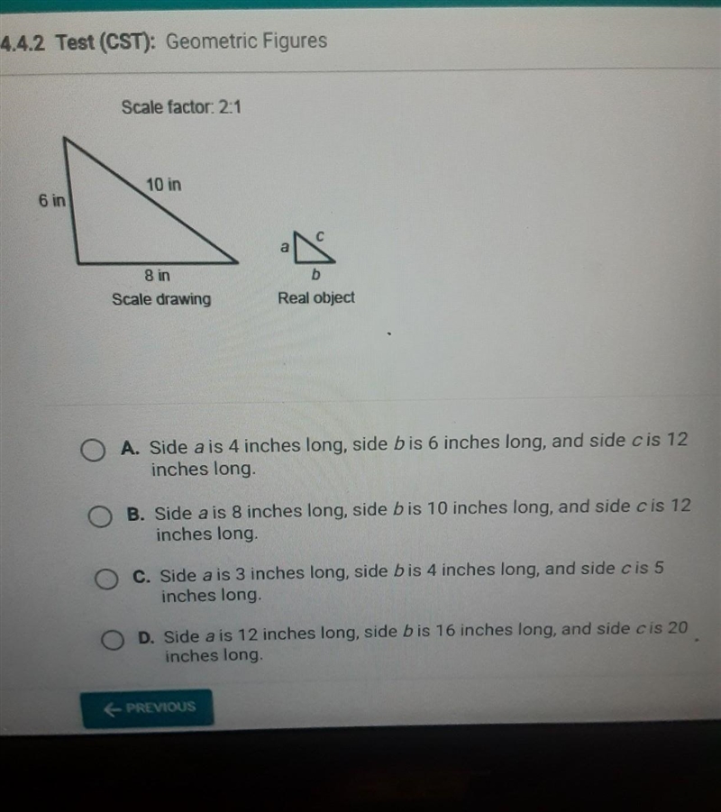 PLA HELP ME THIS IS MY LAST CHANCE Use the given scale factor and the side lengths-example-1