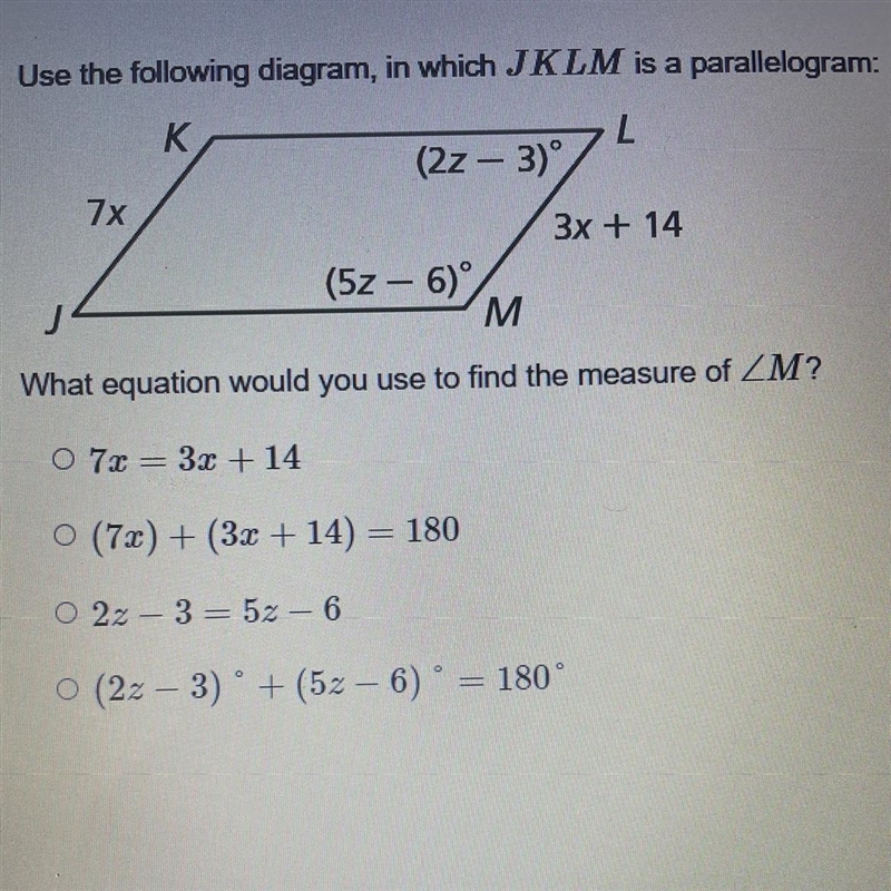 What equation would you use to find the measure of-example-1