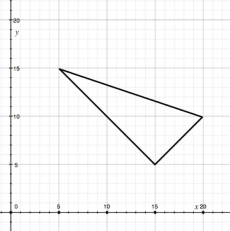 Determine the coordinates of the triangle to compute the perimeter of the triangle-example-1