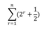 Find the value of the series-example-1