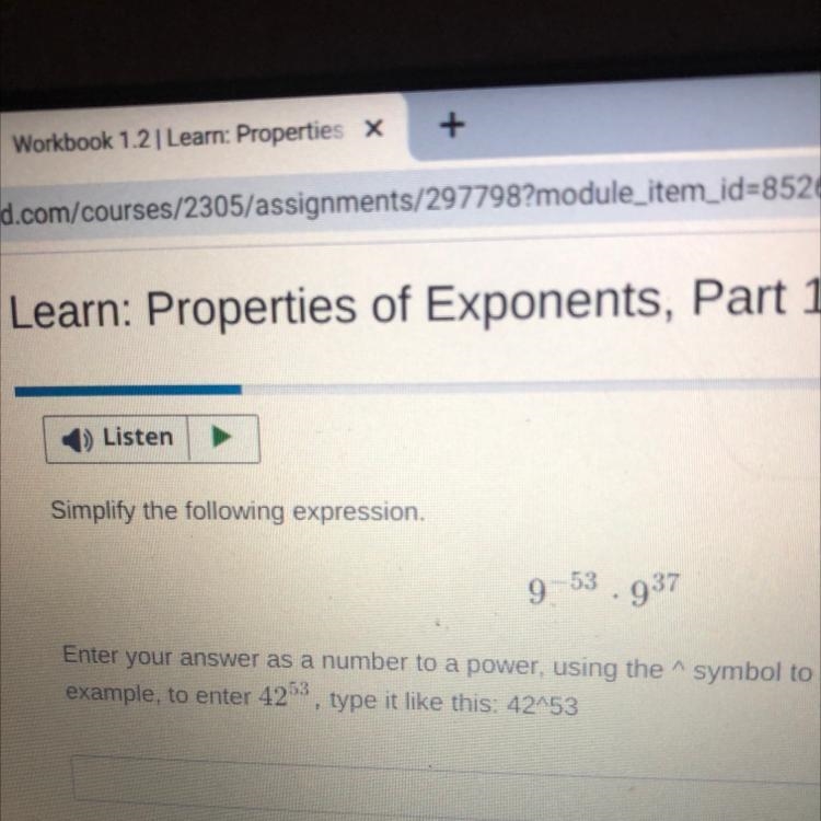 9^-53 • 9^37 SIMPLIFY the EXPRESSION please and thank u-example-1