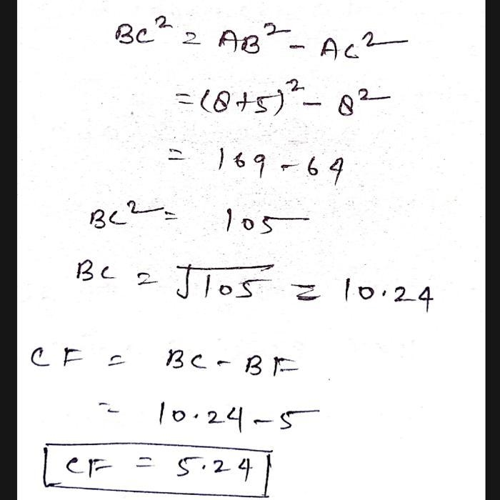 Circle A and Circle B have radii of 8 cm and 5 cm. BC and BD are tangent to Circle-example-1