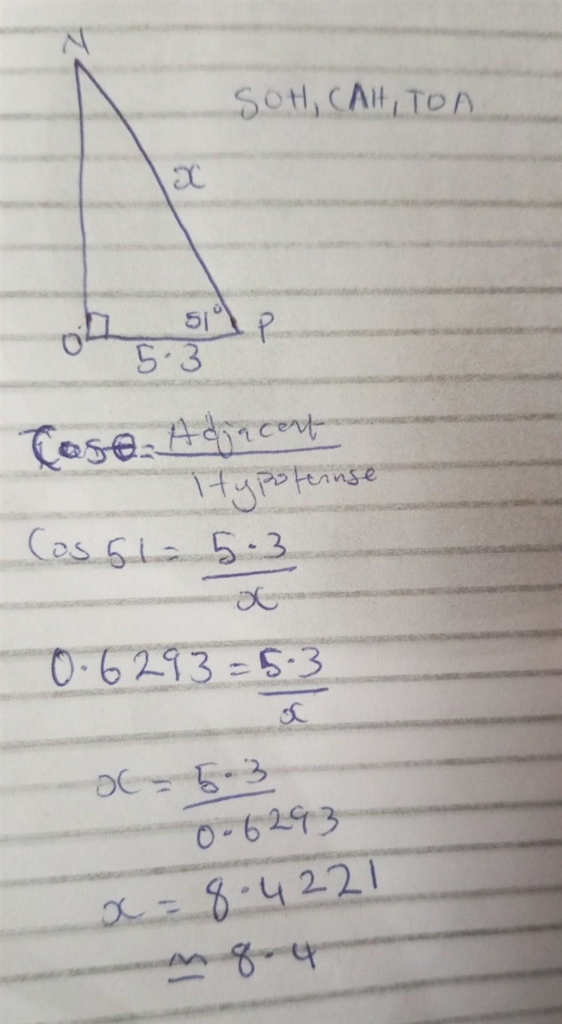 PLEASE ANSWER Solve for x. Round to the nearest tenth, if necessary.-example-1