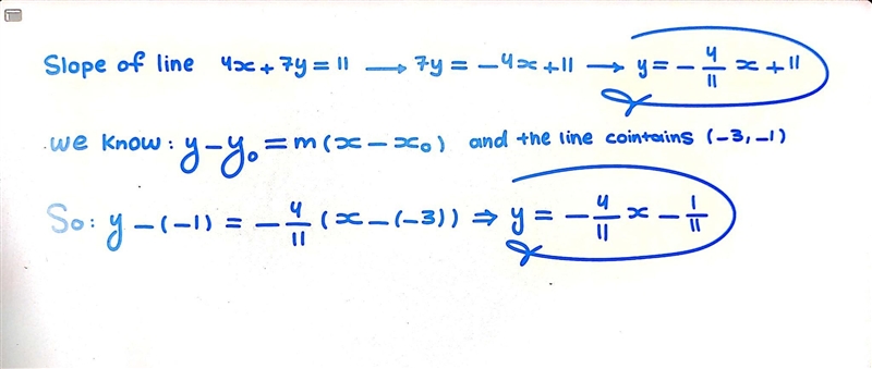 Find the equation of the line that contains the given point and is perpendicular to-example-1