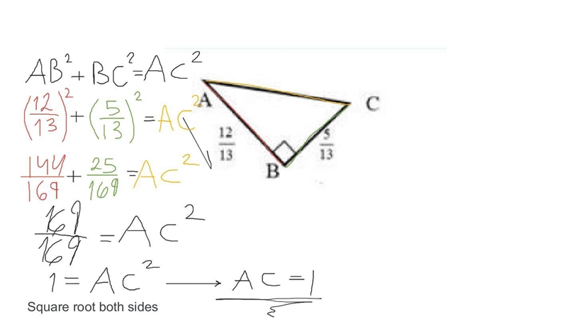 What is the length of the third side(AC)-example-1