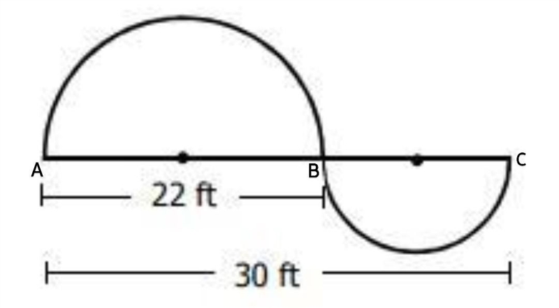 Find the total area in the picture. Round to the nearest tenths place.-example-1