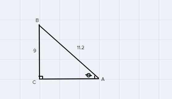 Find the missing angle and round your answer to the nearest tenth.11.2B-example-1