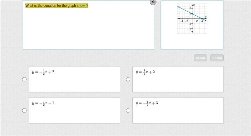 What is the equation for the graph shown?-example-1