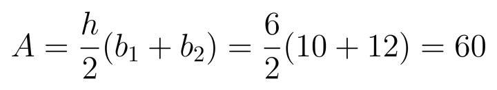 What is the area of figure abcd? a trapezoid abcd is drawn with length of parallel-example-2