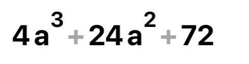 (4a^3 - 36a^2 + 60a^2 + 72) \ (a - 6)-example-1