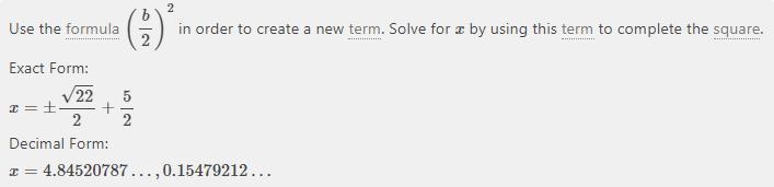 Mariya is solving the quadratic equation by completing the square. 4x2-20x+3=0 4x-example-1