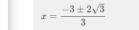 Solve the Quadratic Equation by the method of your choice 3x2 + 6x – 1= 0.-example-1