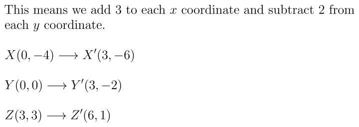 The coordinates of the vertices of XYZ are X(0, –4), Y(0, 0), and Z(3, 3). a) Determine-example-1