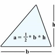 What's the formula for a triangle if your trying to find the area?-example-1