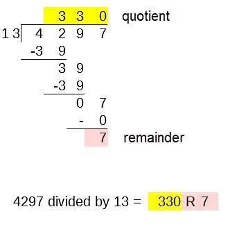 Find the quotient and remainder - Enter your answers as a whole number followed by-example-1