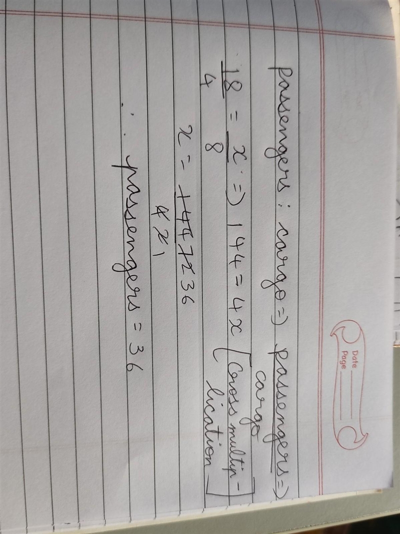 Ratio of passenger cars to cargo cars in the rail yard is 18:4. If there are 8 cargo-example-1