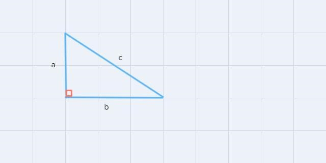 A student was asked to find the length of the unknown leg of the right triangle. He-example-1