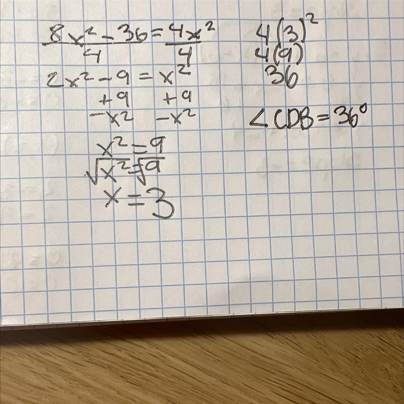 Third angles theorem find the x! I truly don’t understand how to find it with exponents-example-1