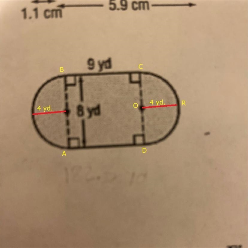 Find the area of each figure-example-1