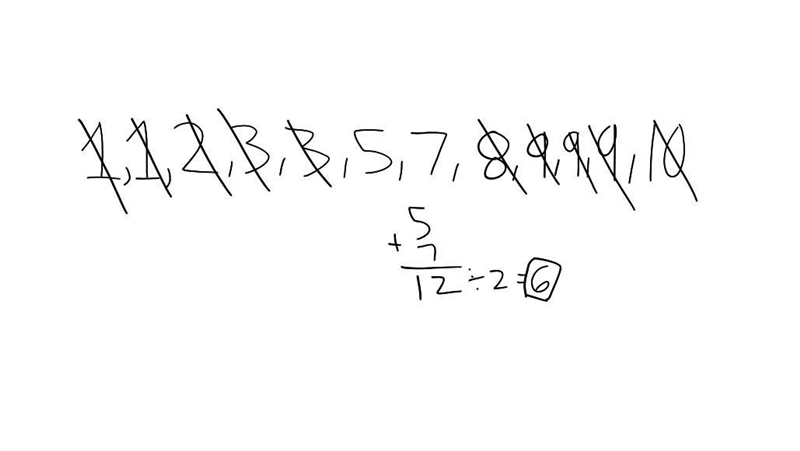 Katie has multiple numbers: 9, 2, 3, 1, 3, 9, 10, 7, 1, 9, 5, 8. She arranges them-example-1