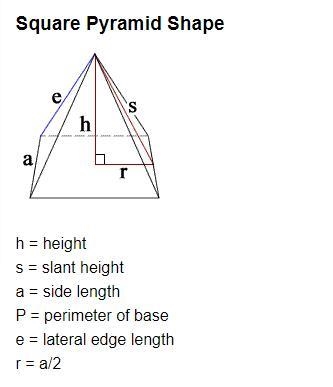 5 8. A tent in the shape of a right pyramid has 4 poles that are each 2.1 m long. The-example-1