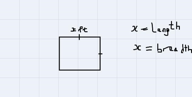 The perimeter is 20ft. Write an equation and use it to find the value of X.-example-1