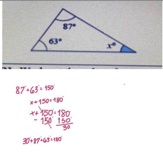 Work out the value of x-example-1