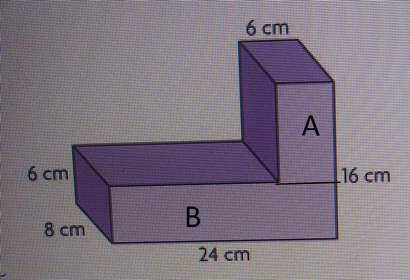 Find the volume of the composed figure. 6 cm 16 cm Som Enter the correct number in-example-1