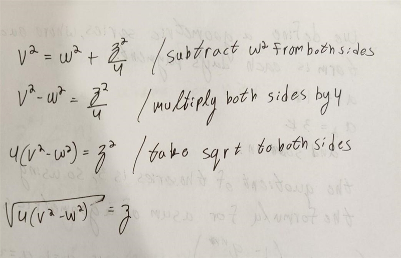 Solve for z in the equation​-example-1